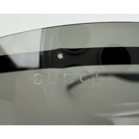 Gucci GG1656S 001 Sunglasses in Black Metal Frame and Grey Tinted Lenses main image 4